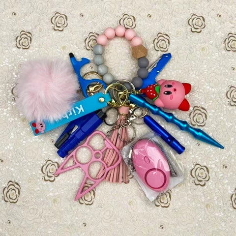 safety Keychain Set For Women And Kids 10pcs