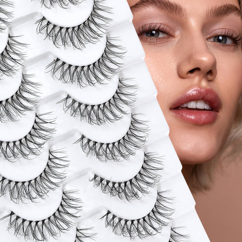 103 clear band 10pairs clear band  lashes