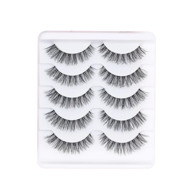 3D Natural style lashes MO102 - Image 5